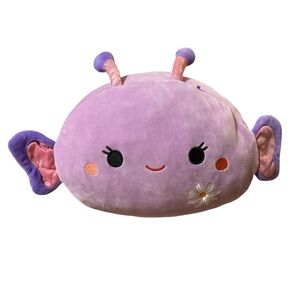 Squishmallows Brenda the Butterfly Stackable 7 inch Stuffed Animal Plush Purple